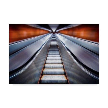 Trademark Fine Art Kay Pk 'Pushing The Limits' Canvas Art, 30x47 1X07544-C3047GG